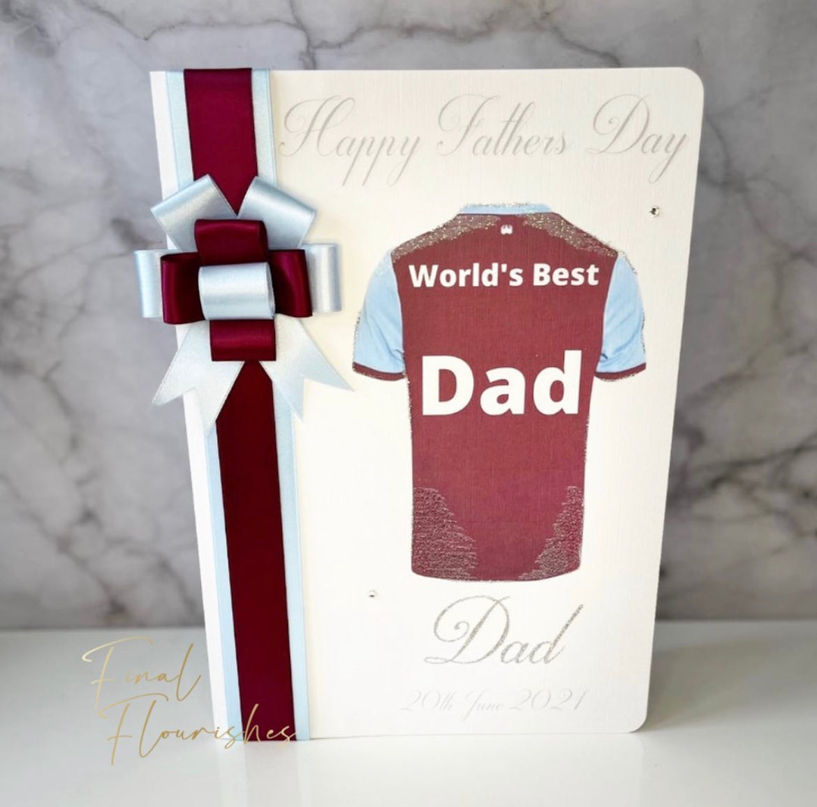 Football Theme Father's Day Card