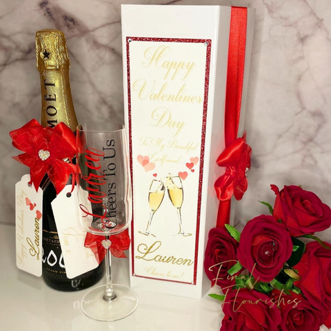 Valentine's Day Bottle Gift Set