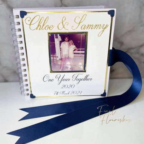 Anniversary Memory Book For Him