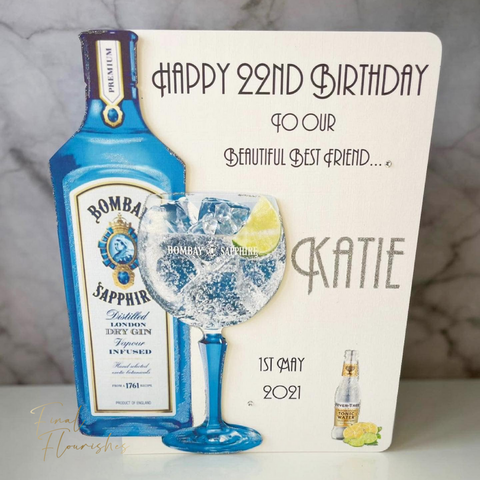 Bombay Saphire Birthday