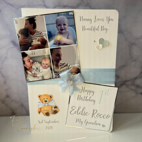 Teddy Bear Deluxe Photo Card