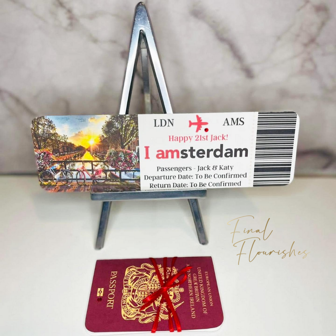 Amsterdam Boarding Pass