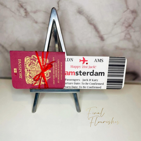 Amsterdam Boarding Pass