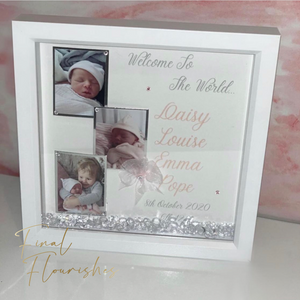 Welcome To The World Photo Frame