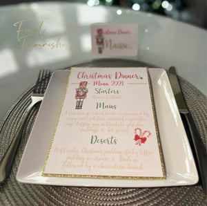 Christmas Menu Cards