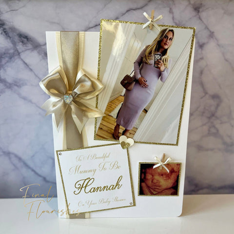 Deluxe Mummy To Be Photo Card