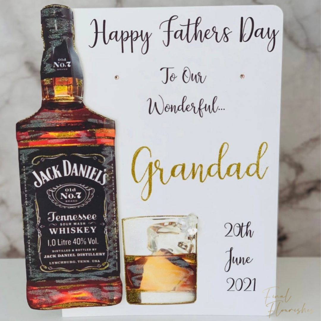 Jack Daniels Father’s Day card